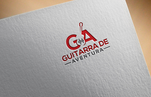  Bandlogo für Gitarrenmusik