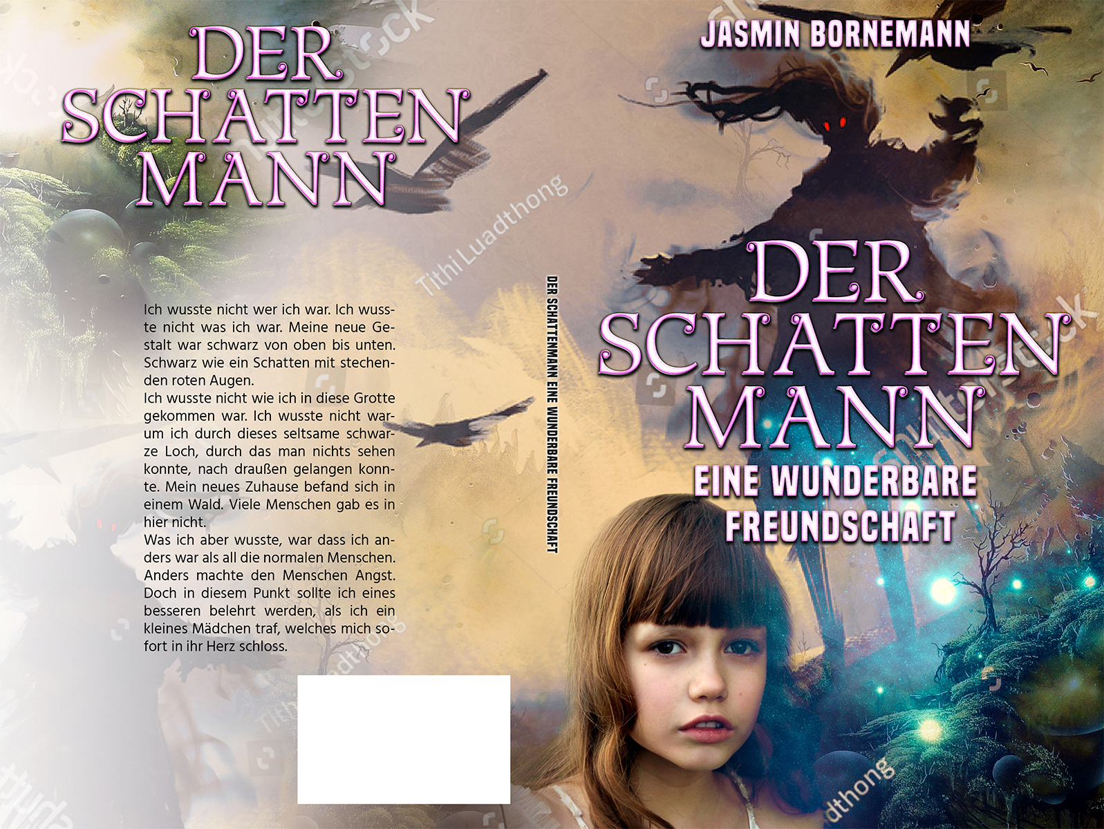 Buch-/E-Book-Cover für Erstveröffentlichung eines kleinen Fantasyromans