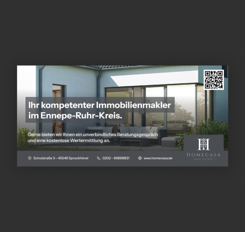 Anzeigengestaltung für Immobilienmakler für Wohnimmobilien