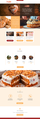 Webdesign für Bäckerei
