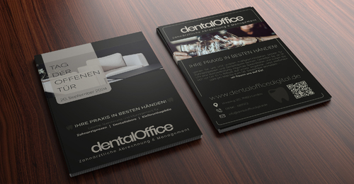 Flyer für dentalOffice